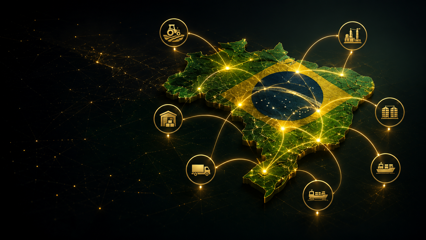 Fluxo GraoFlux com Brasil, conexões e contexto operacional